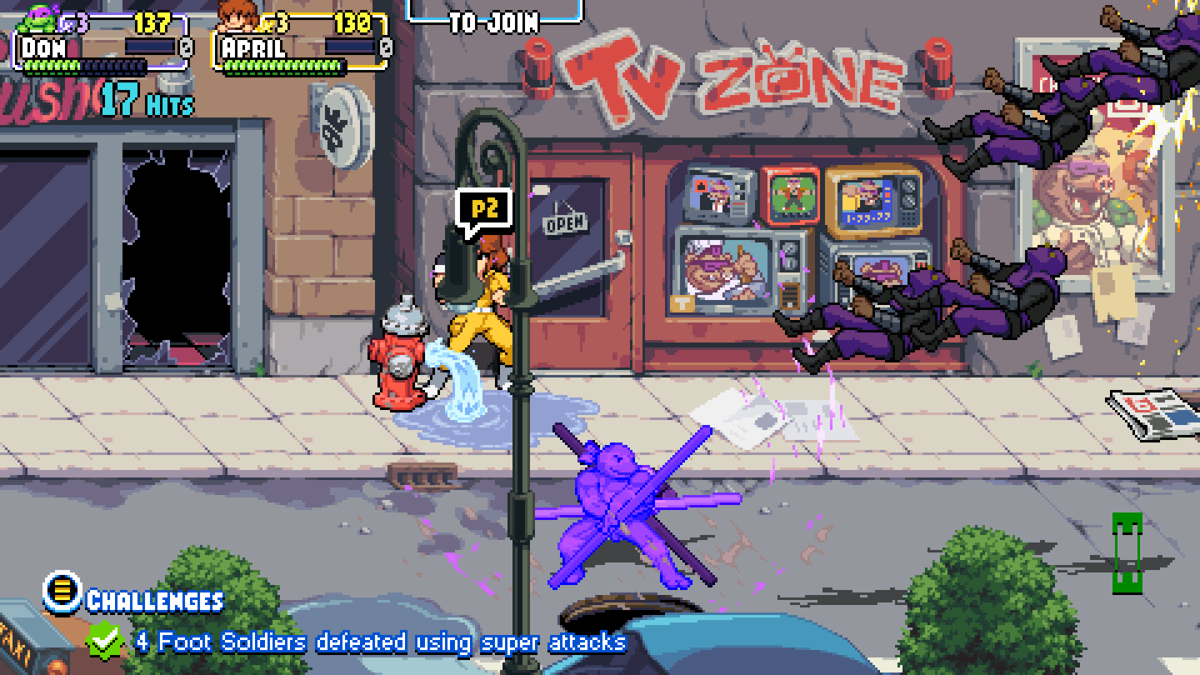 Teenage Mutant Ninja Turtles: Shredder's Revenge screenshot 4 for Nintendo Switch